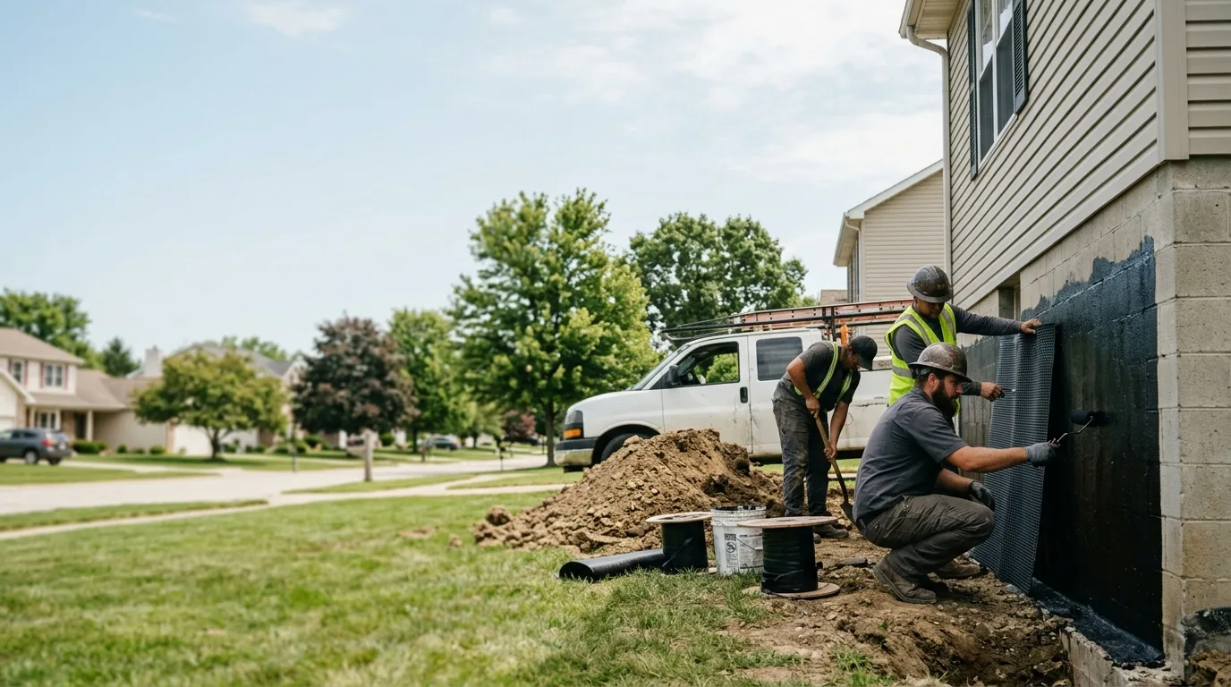 Basement Waterproofing in Mendon, OH near me